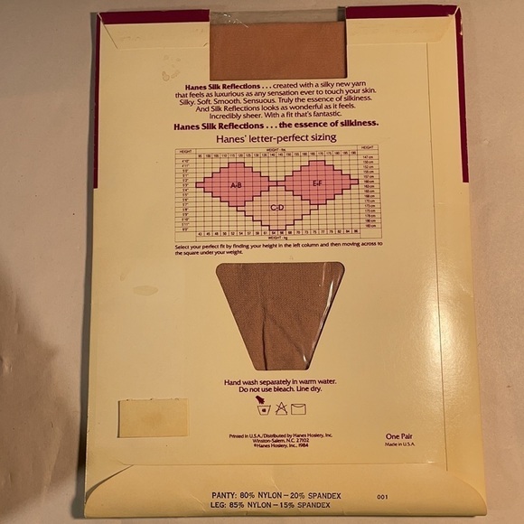 Lot of 5 Pantyhose Round the Clock Hanes Liz Claiborne Plum Blue Pink Size A-B - Picture 13 of 14